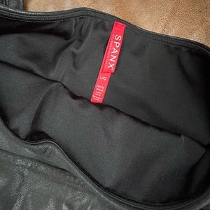 Spanx Faux Leather Leggings